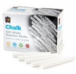 EC WHITE DUSTLESS CHALK BOX 99
