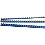 GBC BINDING COMB 6MM BLUE PACK 100