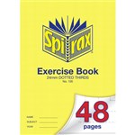 SPIRAX 105 EXERCISE BOOK 48 PAGE A4 24MM DOTTED THIRDS