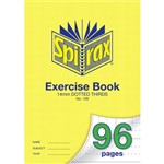 SPIRAX 109 EXERCISE BOOK 96 PAGE A4 14MM DOTTED THIRDS