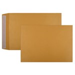 CUMBERLAND STRIP SEAL POCKET ENVELOPE 100GSM 380 X 255MM GOLD BOX250
