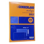 CUMBERLAND STRIP SEAL POCKET ENVELOPE 85GSM C4 324X229MM GOLD BOX250 10XPACK25