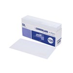 CUMBERLAND STRIP SEAL POST CODE ENVELOPE 80GSM DL 110X220MM WHITE BOX1000 10X100