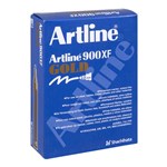 ARTLINE 900 METALLIC PERMANENT MARKER 23MM BULLET NIB GOLD
