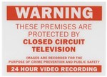CCTV Warning Sign