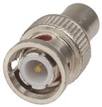 BNC Plug to RCA Socket Adaptor