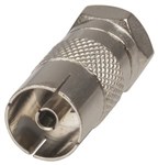 F59 Plug to PAL TV Socket Adaptor