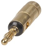 Black Gold Banana Plug