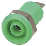 4mm Panel Mount Banana Socket Green