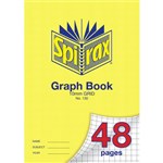 SPIRAX 130 GRAPH BOOK 48 PAGE A4 10MM GRID