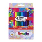 TEXTA NYLORITE COLOURING MARKER PACK 12
