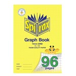 SPIRAX 138 A4 GRAPH BOOK A4 10MM 96PAGE