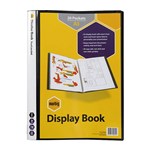 MARBIG NONREFILLABLE DISPLAY BOOK A3 20PACKT INSERT COVER BLK