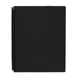 MARBIG REFILLABLE DISPLAY BOOK 20 POCKET BLACK