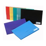 MARBIG POLYPICK FOOLSCAP DOCUMENT WALLET BLUE